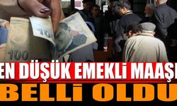 En Düşük Emekli Maaşı Belli Oldu