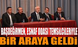 Başdeğirmen, Esnaf Odası Temsilcileriyle Bir Araya Geldi