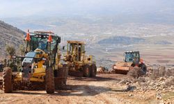 Müren yayla yolunda stabilize çalışmaları başladı