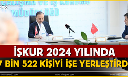 İŞKUR 2024 yılında 7 bin 522 kişiyi işe yerleştirdi