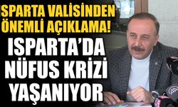 Isparta nüfusunda düşüş yaşanıyor