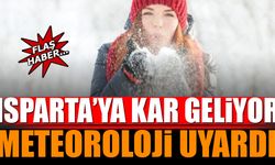 Isparta'ya Kar Geliyor Meteorolojinden Uyarı Geldi