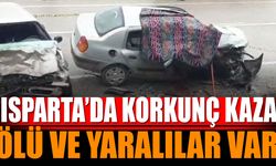 Isparta'da korkunç kaza ölü ve yaralılar var