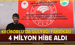 Keçiborlu’da Gülyağı Fabrikası 4 Milyon Hibe Aldı