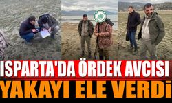 Isparta'da Ördek Avcısı Yakalandı