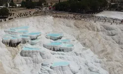 Pamukkale Yarıyıl Tatilinde Şifa ve Dinlenme Adresi Oldu