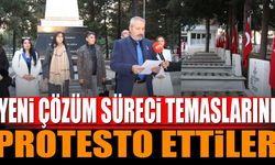 Isparta'da Zafer Partisi yeni çözüm süreci temaslarını protesto etti