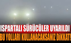 Ispartalı Sürücüler Uyarıldı Bu Yolları Kullanacaksanız Dikkat!