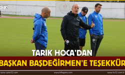 Tarık Hoca’dan Başkan Başdeğirmen’e Teşekkür