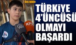 Yusuf Tuğra Kurnaz, 6 aylık eğitimin ardından okçuluk branşında Türkiye 4’üncüsü olmayı başardı