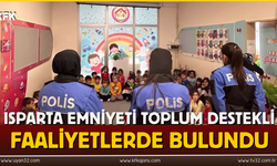 Isparta Emniyeti Toplum Destekli Faaliyetlerde Bulundu