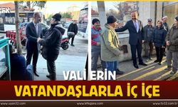 Vali Erin Vatandaşlarla iç içe