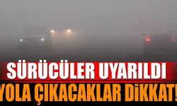 Ispartalı sürücüler uyarıldı Sisli havaya dikkat