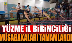 Isparta'da Kız ve Erkek Yüzme İl Birinciliği Müsabakaları Tamamlandı