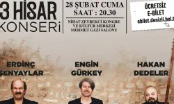 3 Hisar'dan Denizli'de Unutulmaz Müzik Ziyafeti