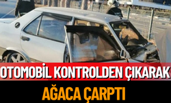 Isparta'da Seyir Halindeki Otomobil Kontrolden Çıktı.