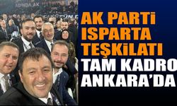 Isparta tam kadro katıldı