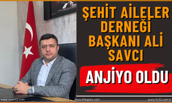 Isparta Şehit Aileleri Derneği Başkanı Ali Savcı Anjiyo Oldu