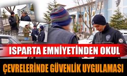 Isparta Emniyetinden Okul Çevrelerinde Güvenlik Uygulaması