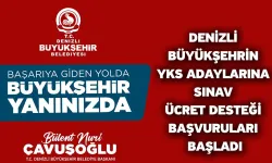 Denizli Büyükşehir Belediyesi'nden YKS Adaylarına Sınav Ücreti Desteği