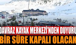 Davraz Kayak Merkezi’nde mekanik tesisler kapalı olacak