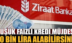 Ziraat Bankası 0,99 faizle 50.000 TL veriyor!