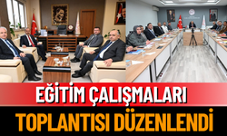 Eğitim Çalışmaları Toplantısı Düzenlendi