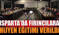 Isparta'da Fırıncılara Hijyen Eğitimi Verildi