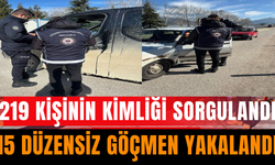 Isparta’da 15 düzensiz göçmen yakalandı