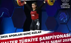 Türkiye'nin En Yetenekli Genç Haltercileri Denizli'de Buluşuyor