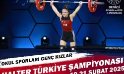 Türkiye Halter Şampiyonası Denizli'de!