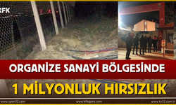 Isparta'da Organize Sanayi Bölgesinde Hırsızlık Olayı