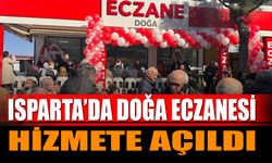 Isparta’da Doğa Eczanesi Hizmete Açıldı