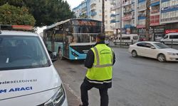 Trafikte otobüslere özel şerit uygulaması başladı