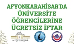 Afyon'da Üniversite Öğrencilerine Ücretsiz İftar Yemeği!