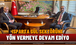 Isparta Gül Sektörüne Yön Vermeye Devam Ediyo