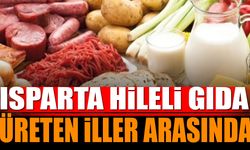 Isparta Hileli Gıda Üreten İller Arasında