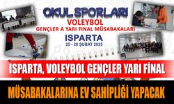 Isparta, Voleybol Gençler Yarı Final Müsabakalarına Ev Sahipliği Yapacak