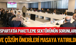 Isparta'da Paketleme Sektörünün Sorunları ve Çözüm Önerileri Masaya Yatırıldı