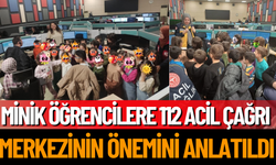 Minik Öğrencilere 112 Acil Çağrı Merkezinin Önemini Anlatıldı