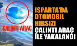 Isparta’da çalıntı araç ve şüpheli yakalandı (Video Haber)