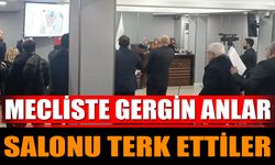 Mecliste Gergin Anlar! Salonu Terk Ettiler