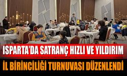 Isparta’da Satranç Hızlı ve Yıldırım İl Birinciliği Turnuvası Düzenlendi