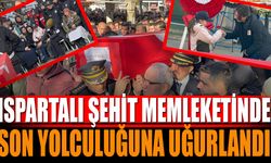 Ispartalı Şehit Memleketinde son yolculuğuna uğurlandı