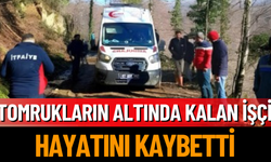 Tomrukların Altında Kalan İşçi Hayatını Kaybetti