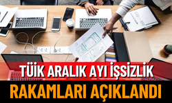 TÜİK Aralık Ayı İşsizlik Rakamları Açıklandı