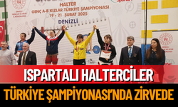 Ispartalı Halterciler Türkiye Şampiyonası’nda Zirvede