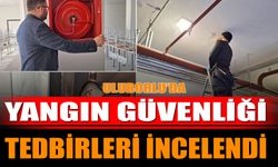 Uluborlu’da yangın güvenliği tedbirleri incelendi