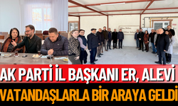 AK Parti İl Başkanı Er, Alevi vatandaşlarla bir araya geldi