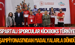 Ispartalı Sporcular Kickboks Türkiye Şampiyonası’ndan Madalyalarla Döndü